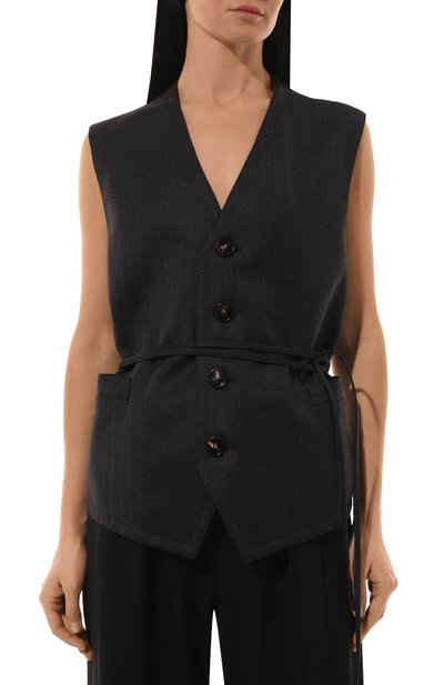 Шерстяной жилет BOTTEGA VENETA, арт. 794207-V36K0, фото 3