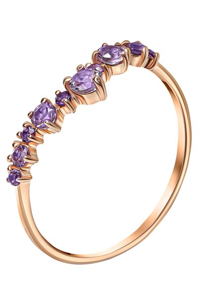 Кольцо-корона с аметистом MOONKA, арт. tr-cr-amt, фото 3