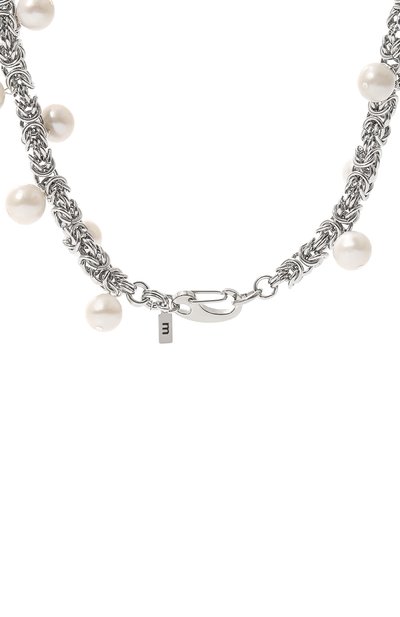 Колье VIEN серебряного цвета по цене 45900 руб., арт. 2424-190, фото 4 Колье VIEN, арт. 2424-190, фото 4