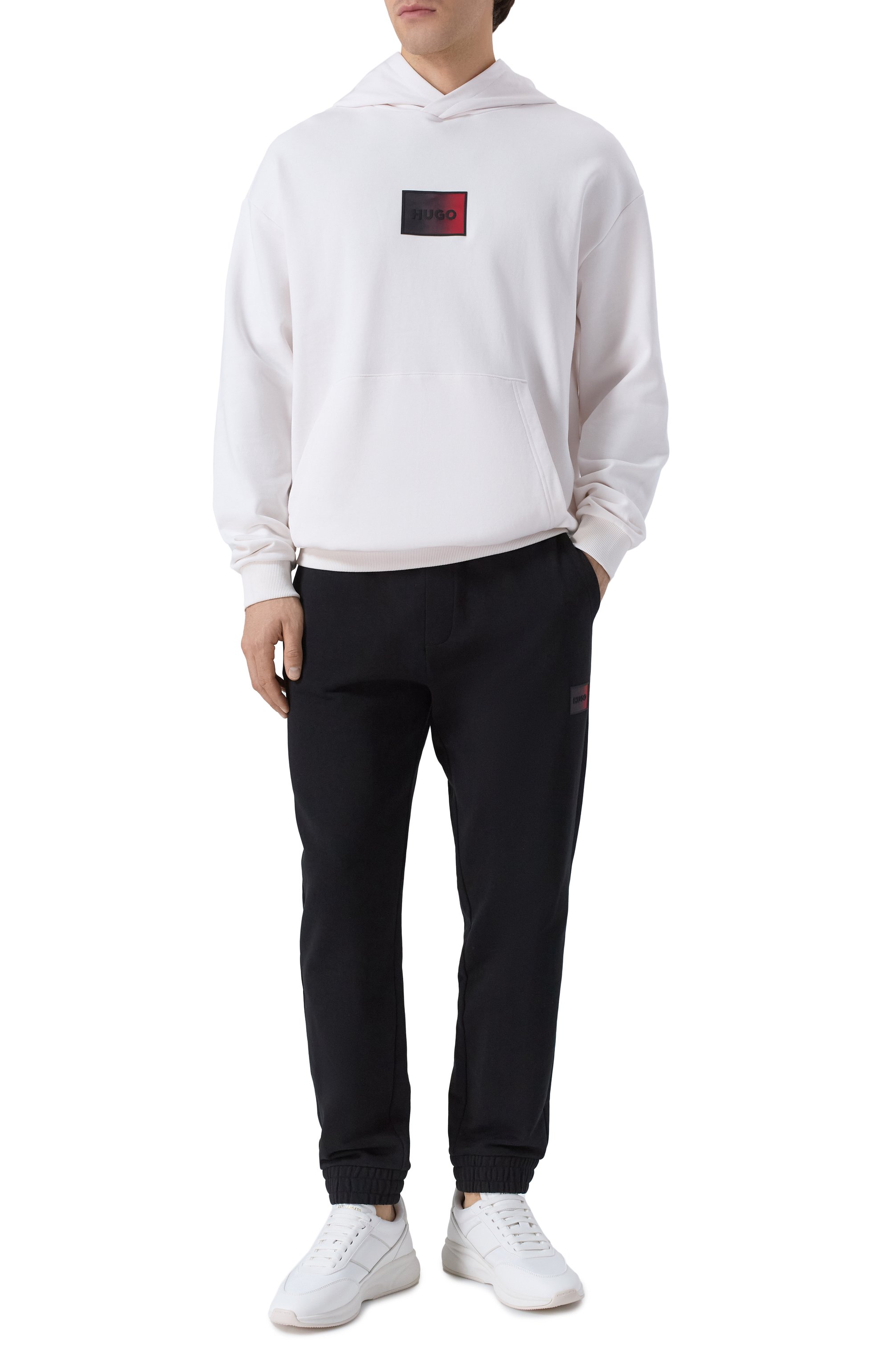 Хлопковые джоггеры HUGO, арт. 50553146, фото 2