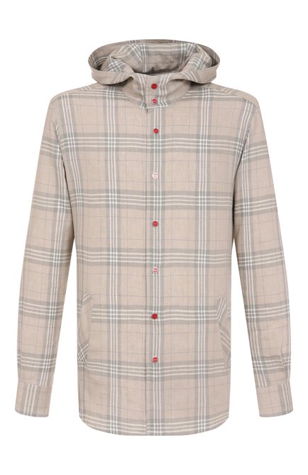 Мужская льняная рубашка KITON, арт. UMCMARH0926705_46-50