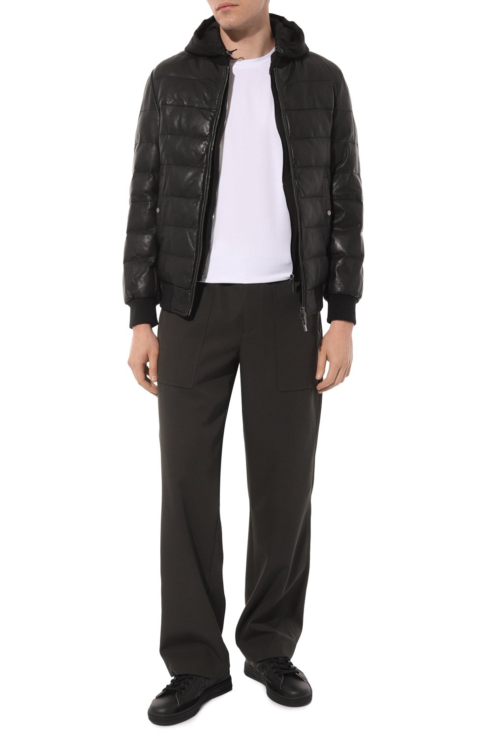 Кожаный бомбер GIMO'S, арт. 3W20.1.120.68L.DSP..YI/68L, фото 2