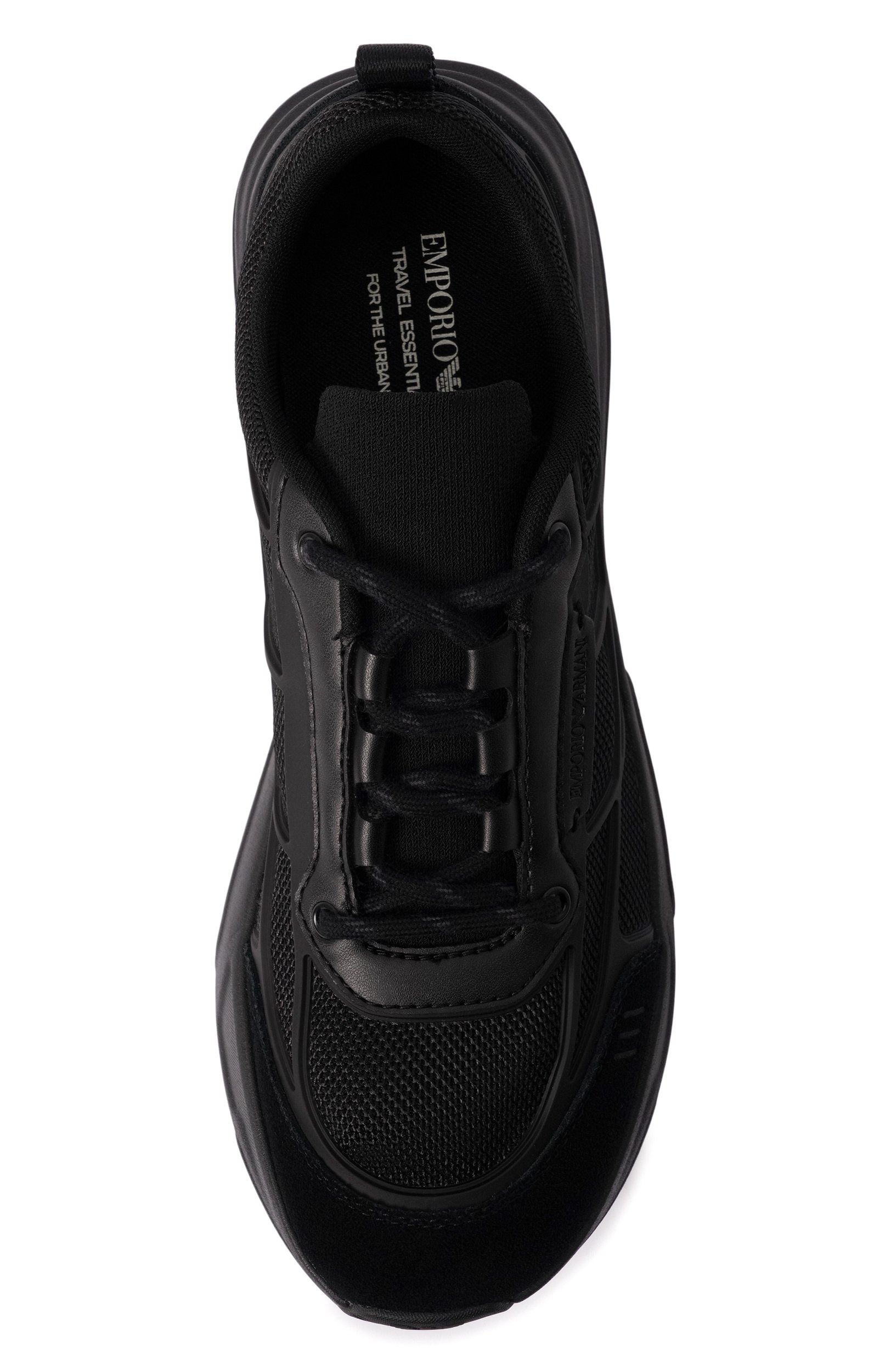 Текстильные кроссовки EMPORIO ARMANI, арт. EM006507/AF29548, фото 5
