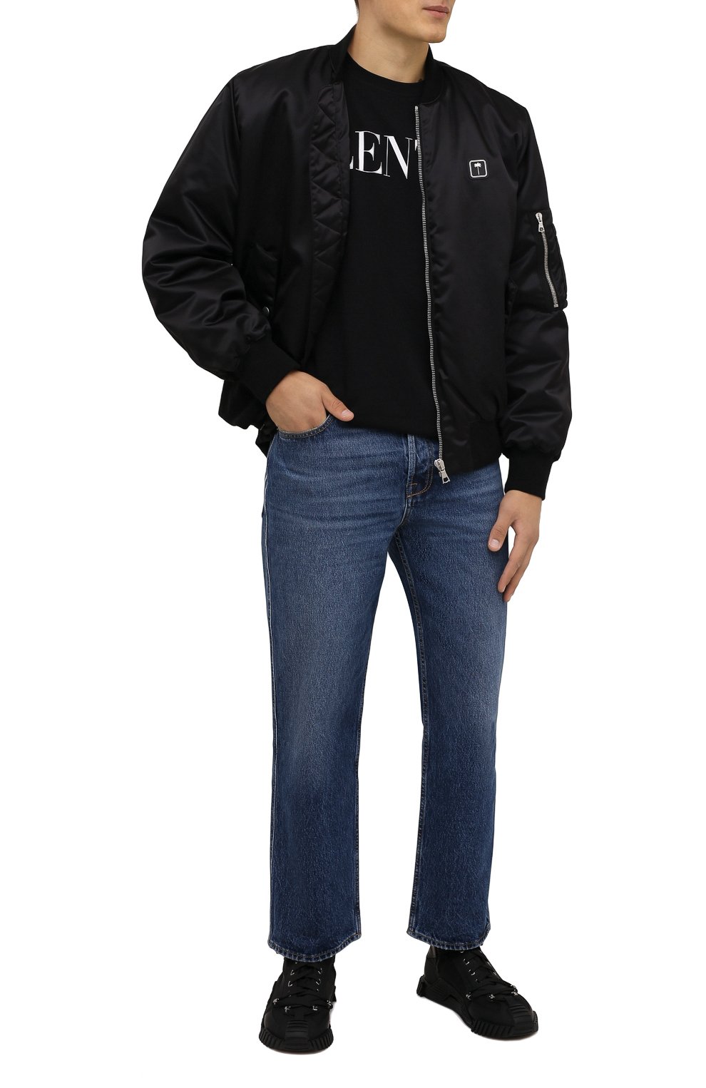 Хлопковая футболка VALENTINO, арт. WV0MG10W7SS, фото 2