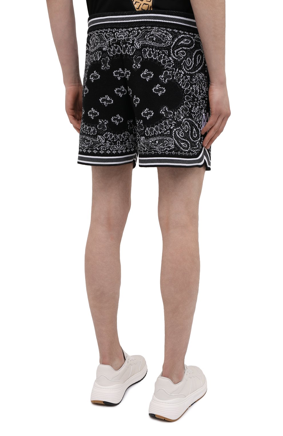 Шорты из хлопка и кашемира AMIRI, арт. MKB001-001, фото 4
