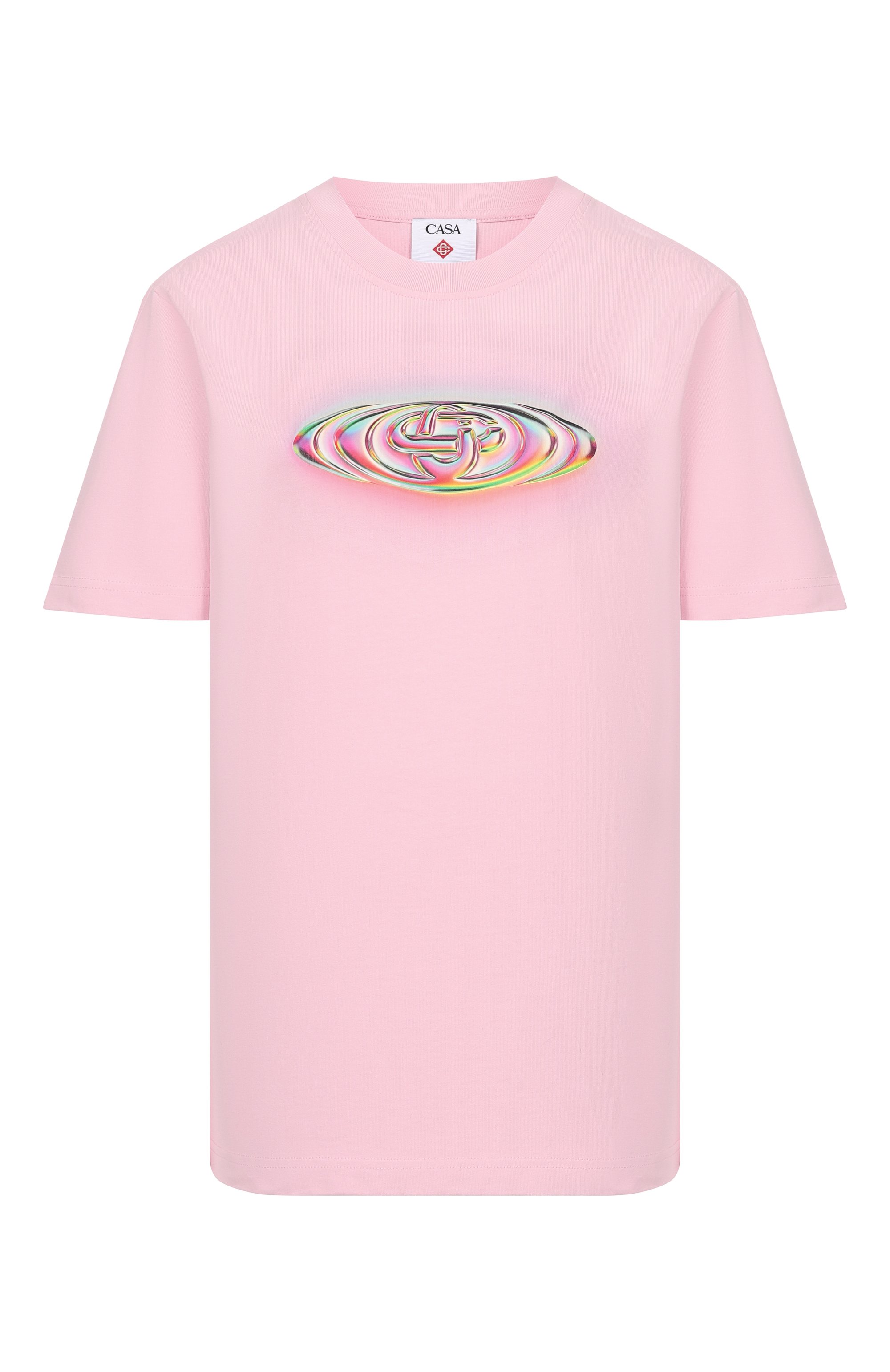 Хлопковая футболка CASABLANCA, арт. M-SP26-JTS-001-03, фото 1