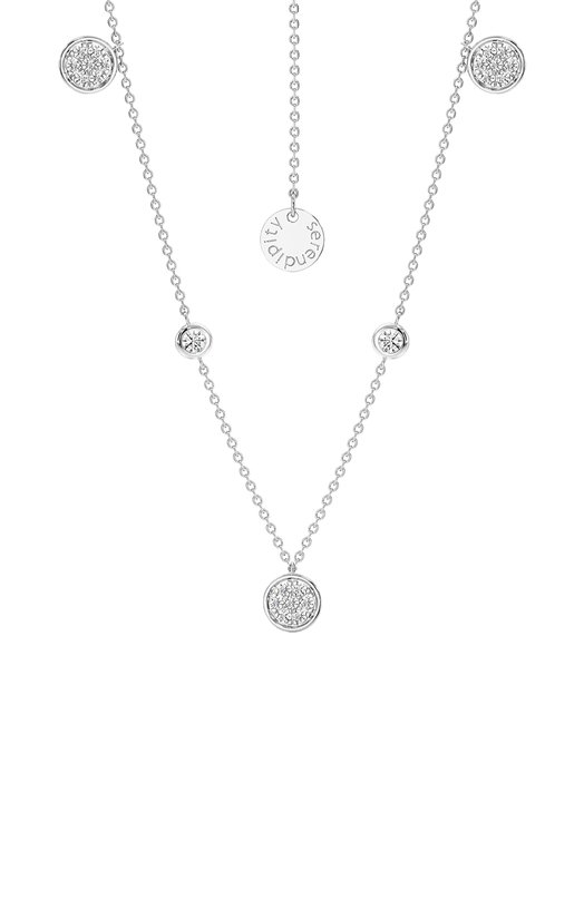 Колье Serendipity EJN0050W Бесцветный EJN0050W
