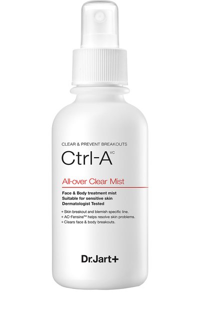 Женский успокаивающий спрей-тоник для лица и тела ctrl-a  (150ml) DR.JART+, арт. 8809380646011