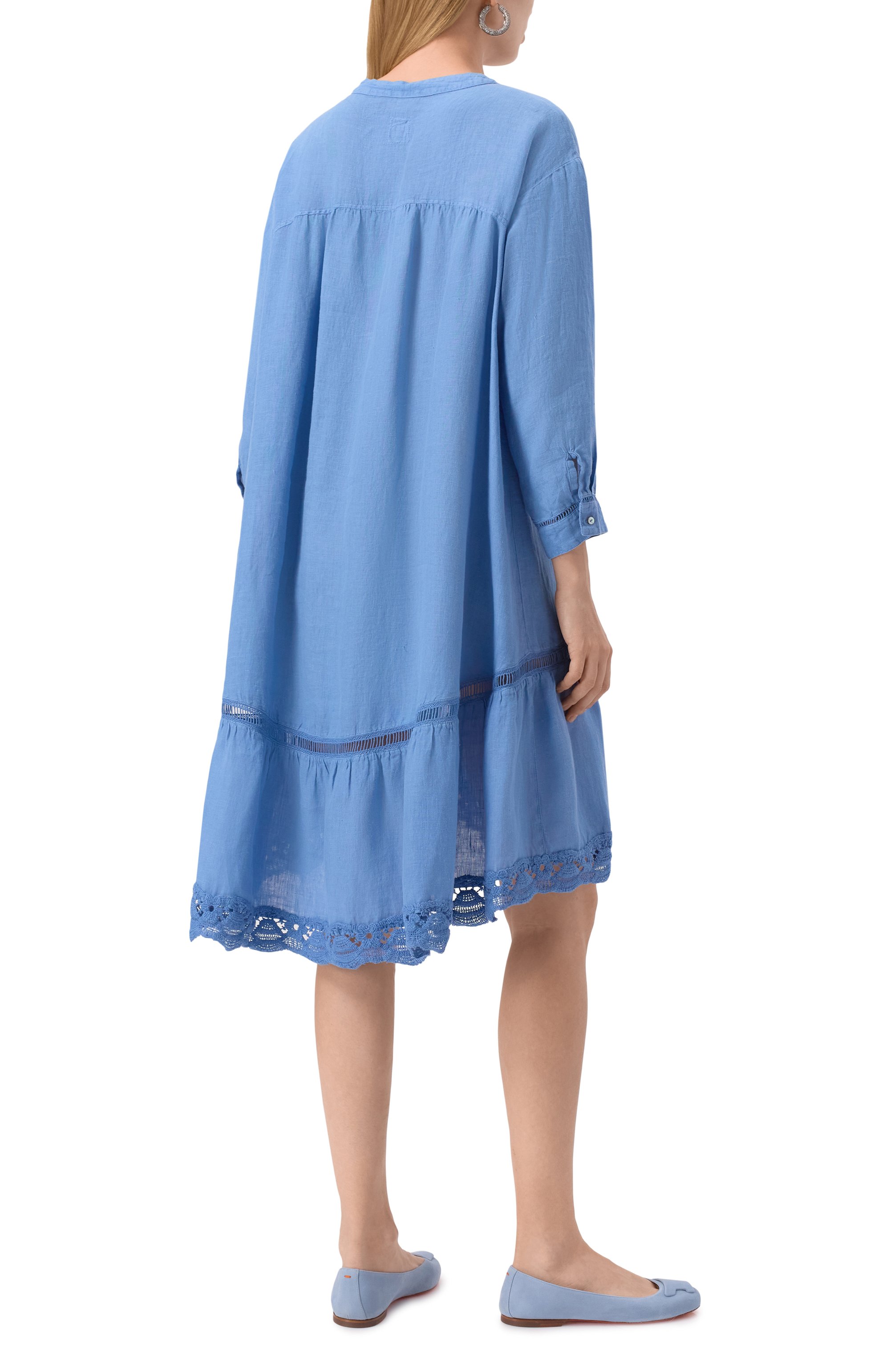 Льняное платье 120% LINO, арт. 32ALIW4PIH/0115, фото 4