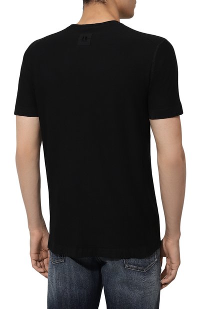 Хлопковая футболка HANNES ROETHER, арт. YA35N-K.200, фото 4