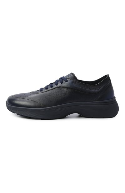 Кожаные кроссовки bounce SANTONI темно-синего цвета по цене 99500 руб., арт. MBBG2207000CKCKI, фото 3 Кожаные кроссовки bounce SANTONI, арт. MBBG2207000CKCKI, фото 3