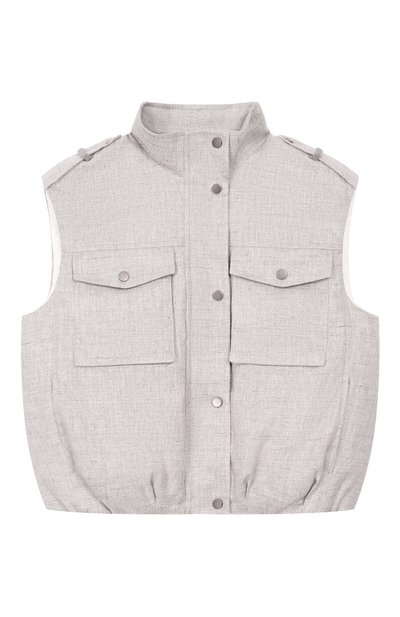 Пуховый жилет BRUNELLO CUCINELLI, арт. BL104J032B