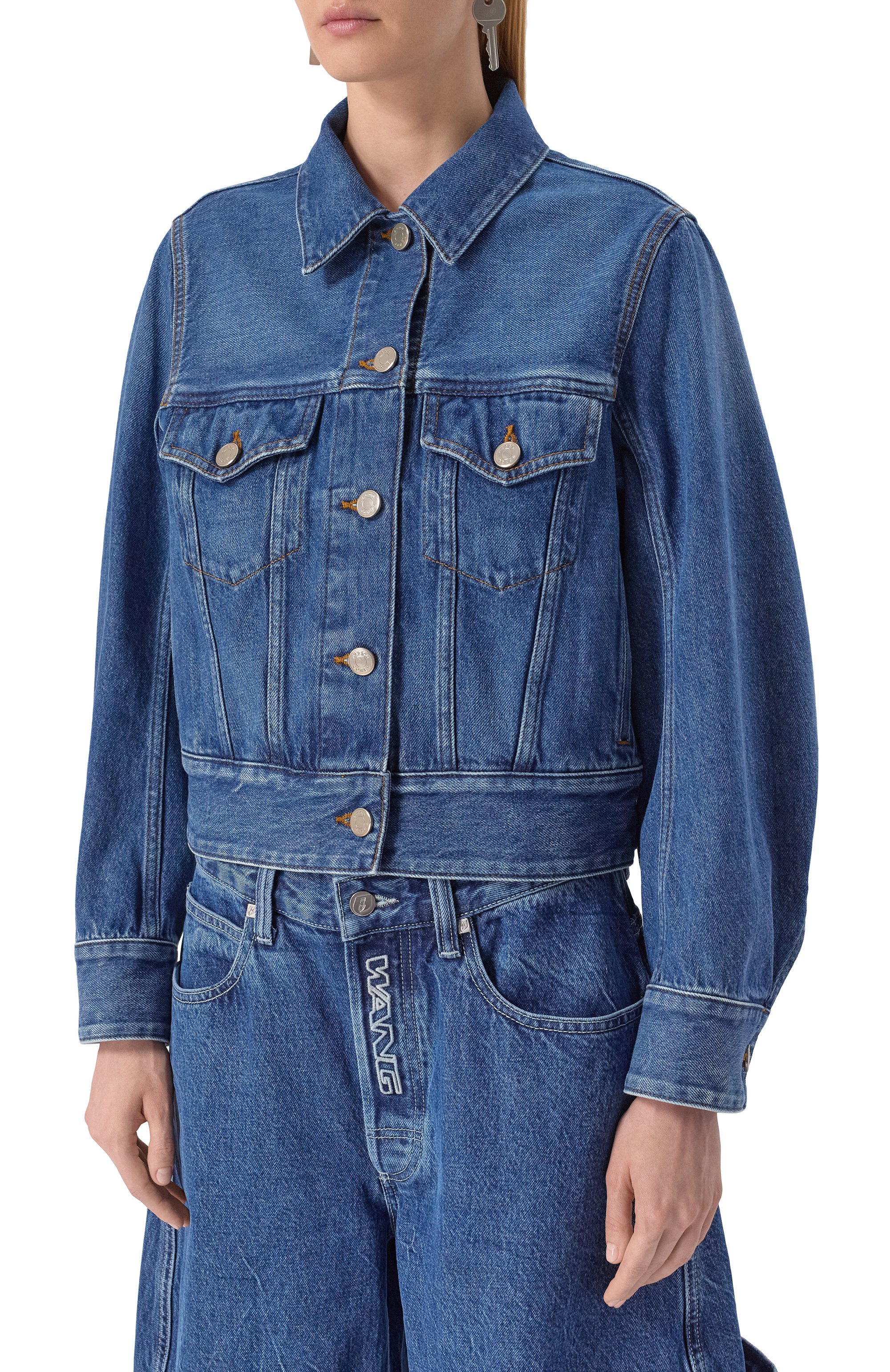 Джинсовая куртка JACOB COHEN, арт. 25E P/JDM_H0033 000 T729A V1, фото 3