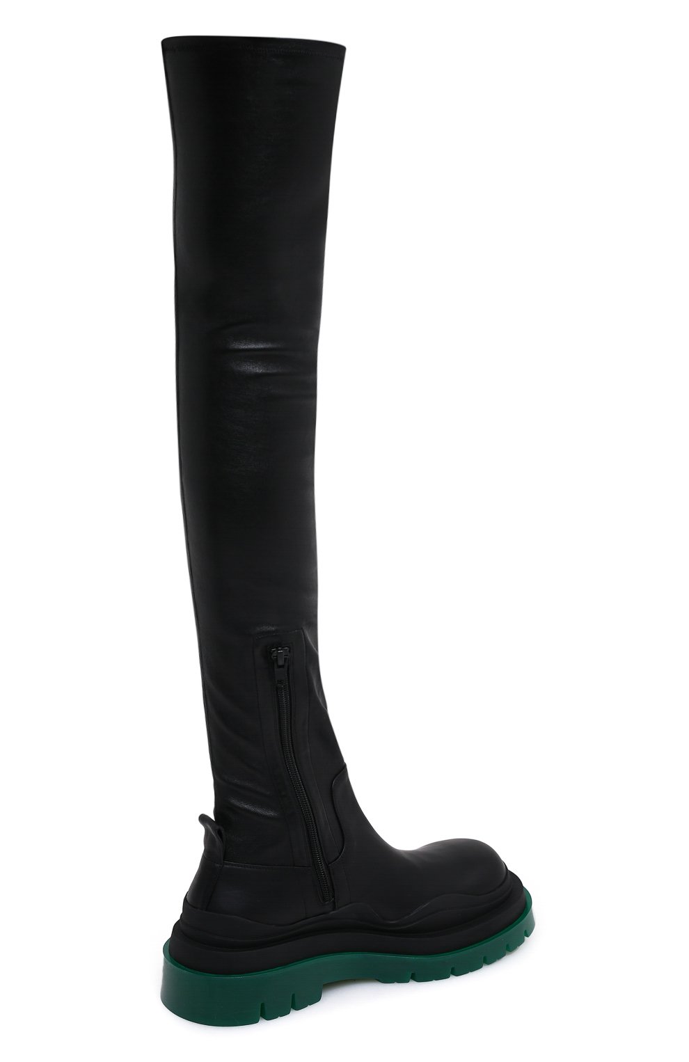 Кожаные ботфорты bv tire BOTTEGA VENETA, арт. 630303/VBP71, фото 4