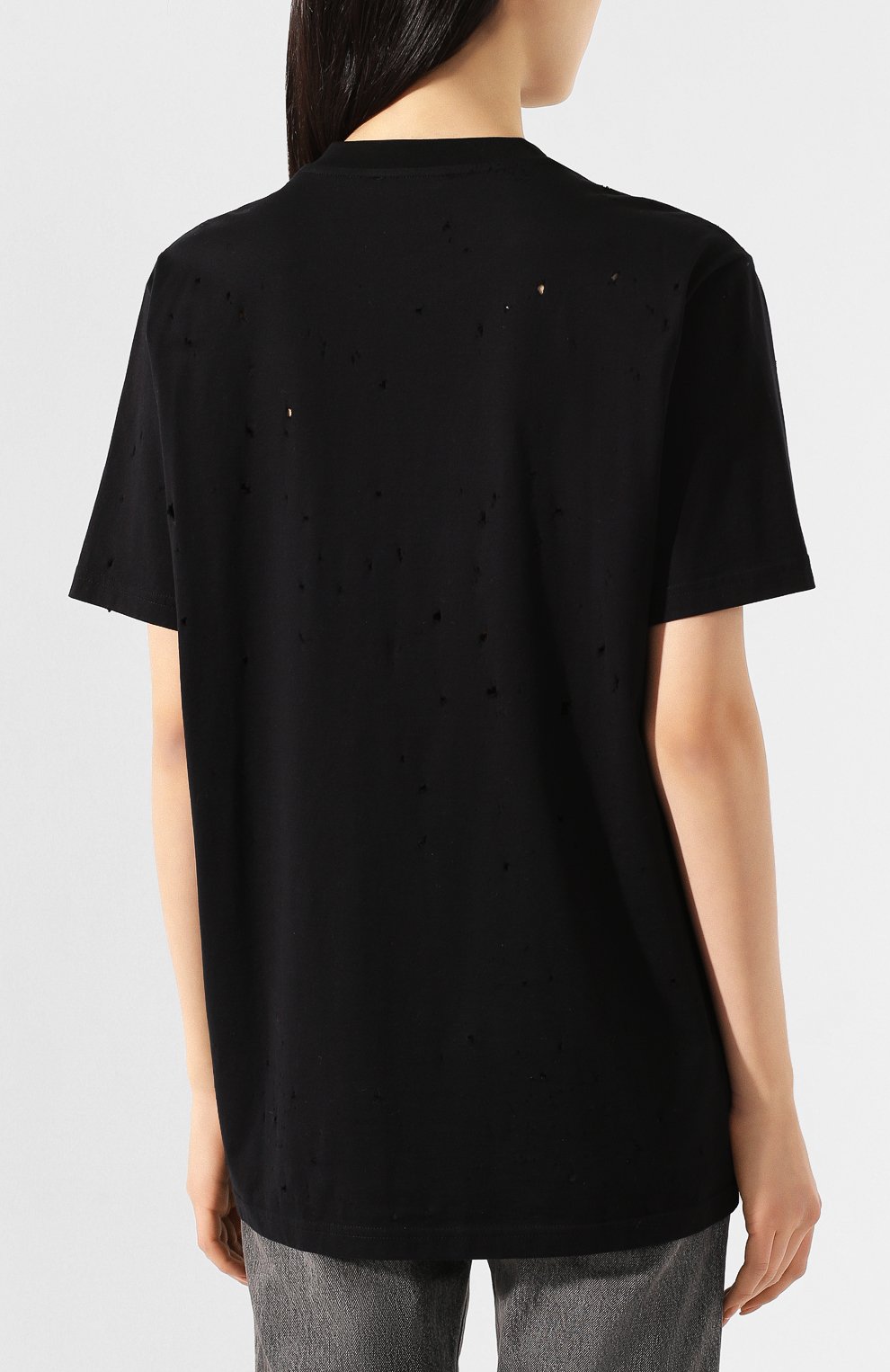 Хлопковая футболка GIVENCHY, арт. BW700D3Z3F, фото 4