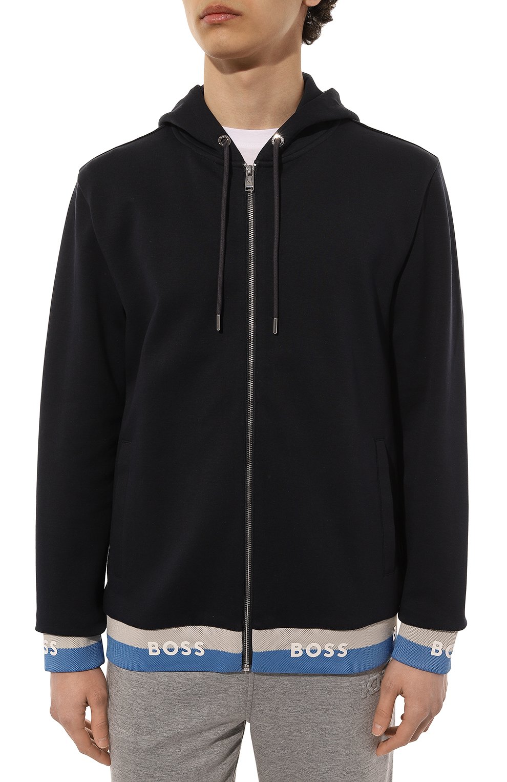 Хлопковая толстовка BOSS, арт. 50481761, фото 3