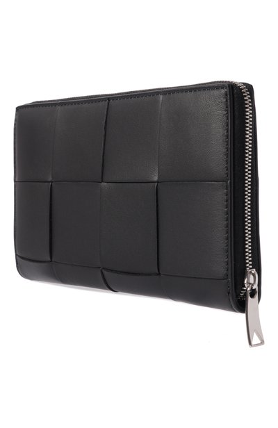Кожаное портмоне BOTTEGA VENETA черного цвета по цене 135500 руб., арт. 651368/V3U01, фото 2 Кожаное портмоне BOTTEGA VENETA, арт. 651368/V3U01, фото 2