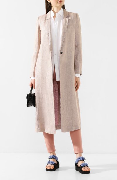 Пальто из смеси льна и вискозы FORTE_FORTE, арт. 7007, фото 2
