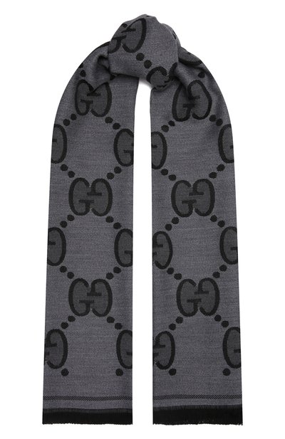 Шерстяной шарф GUCCI, арт. 598189/4G200, фото 1