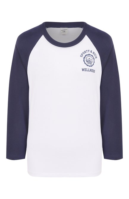 Женская хлопковый лонгслив SPORTY AND RICH, арт. T0046508033WH22