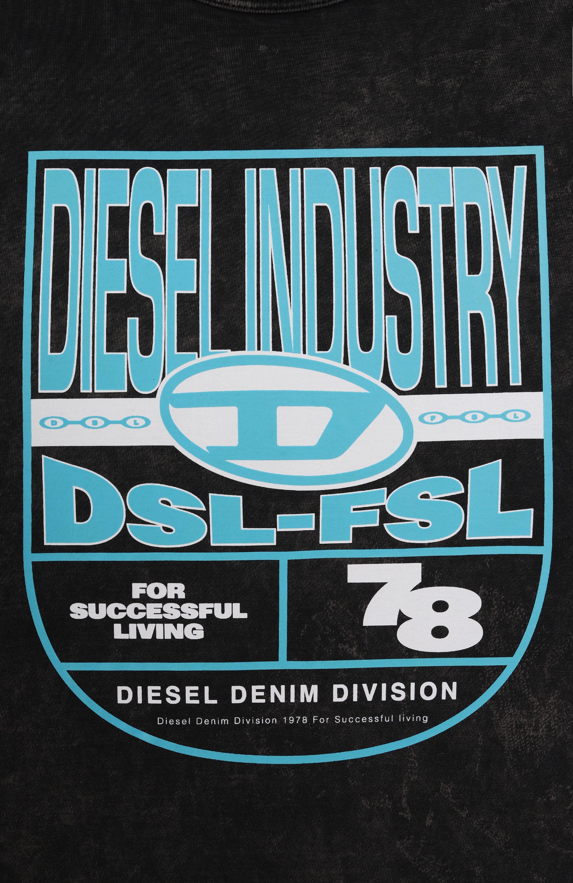 Хлопковая футболка DIESEL, арт. J02253/0THAH, фото 3