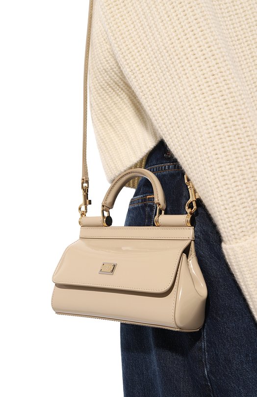 Сумка Sicily Dolce & Gabbana BB9116_BI9116_BE9116/A1037_1 Бежевый  BB9116_BI9116_BE9116/A1037_1 Фото 2