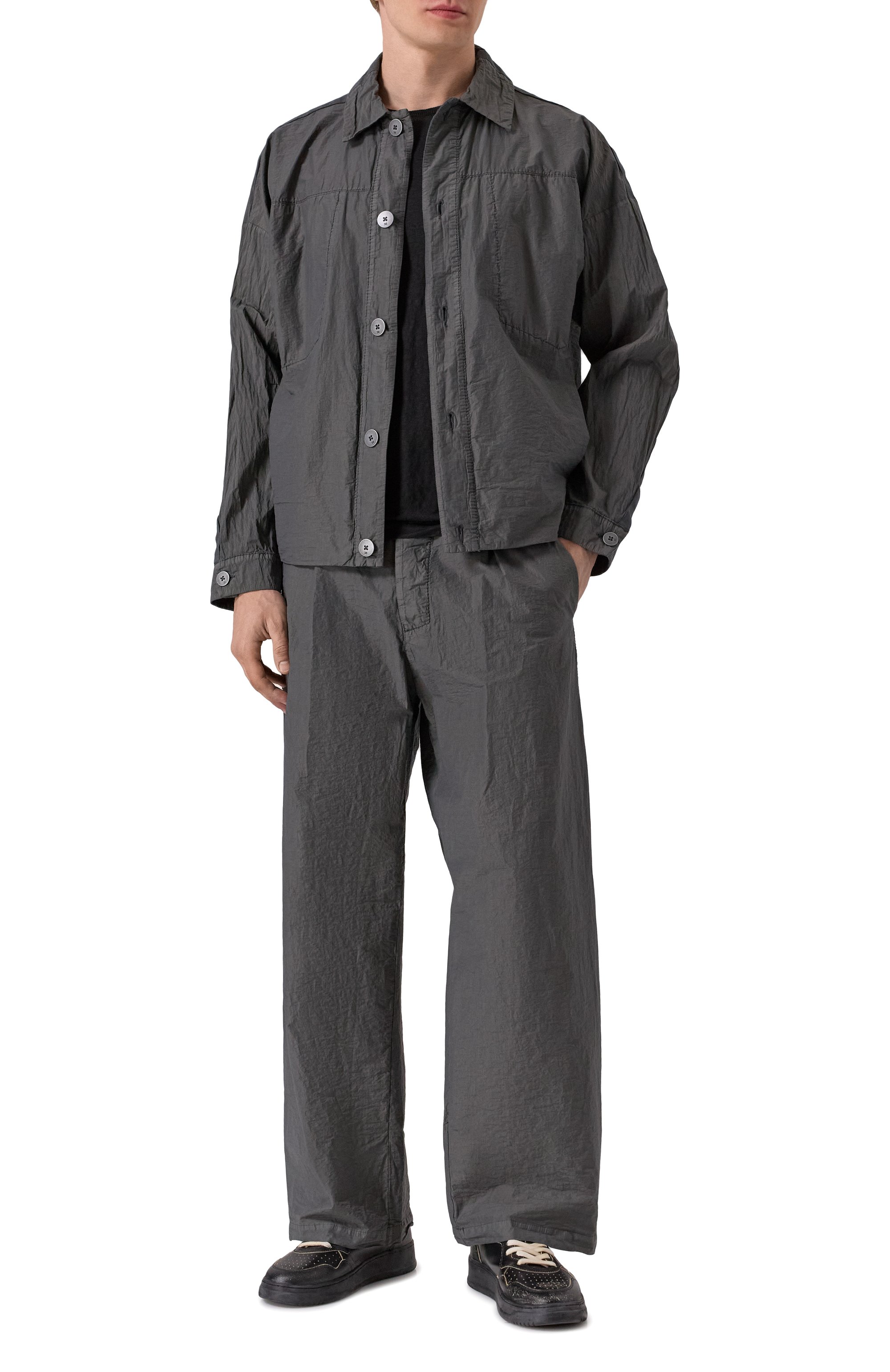 Хлопковые брюки TRANSIT, арт. CFUTRZM223, фото 2