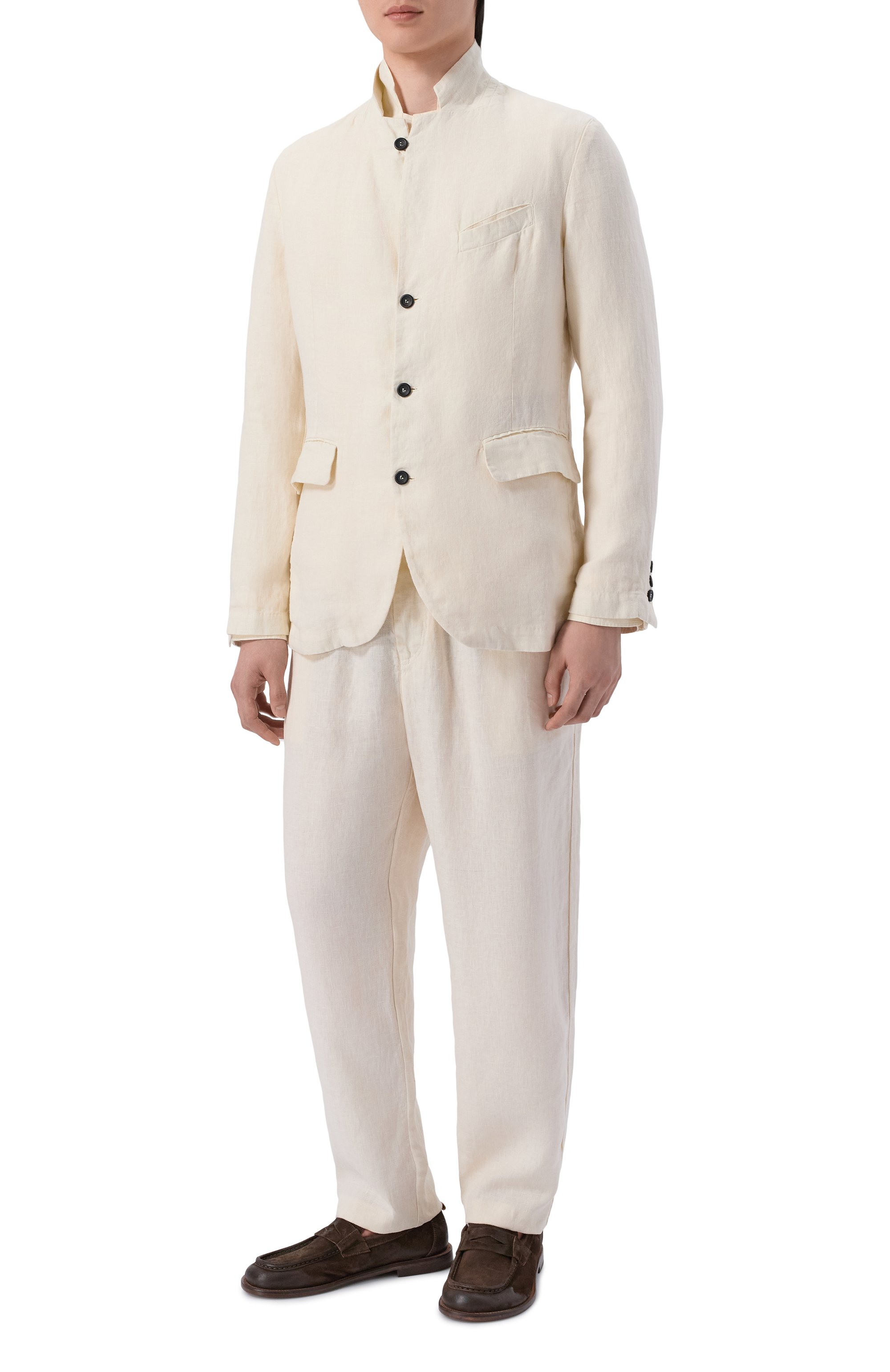 Льняной пиджак HANNES ROETHER, арт. SCHU22MANN.602, фото 2