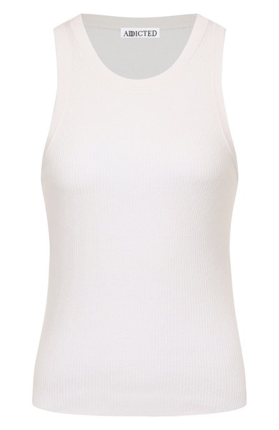 Женская майка из хлопка и кашемира ADDICTED, арт. MK911C