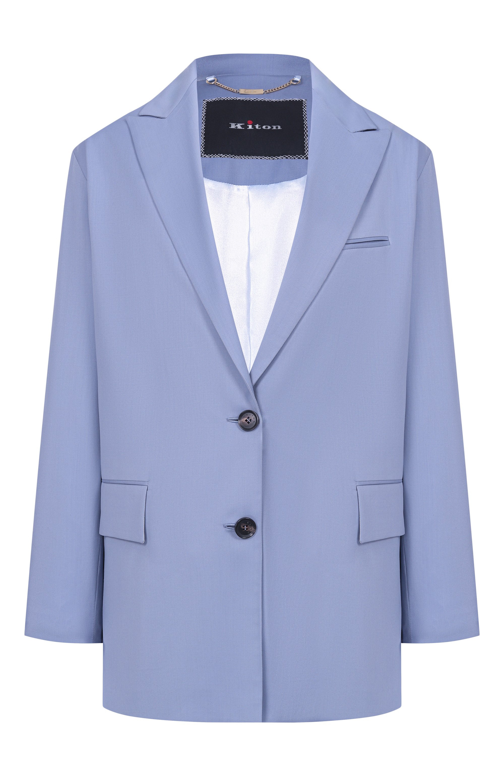 Шерстяной жакет KITON, арт. D53502K01024_001, фото 1