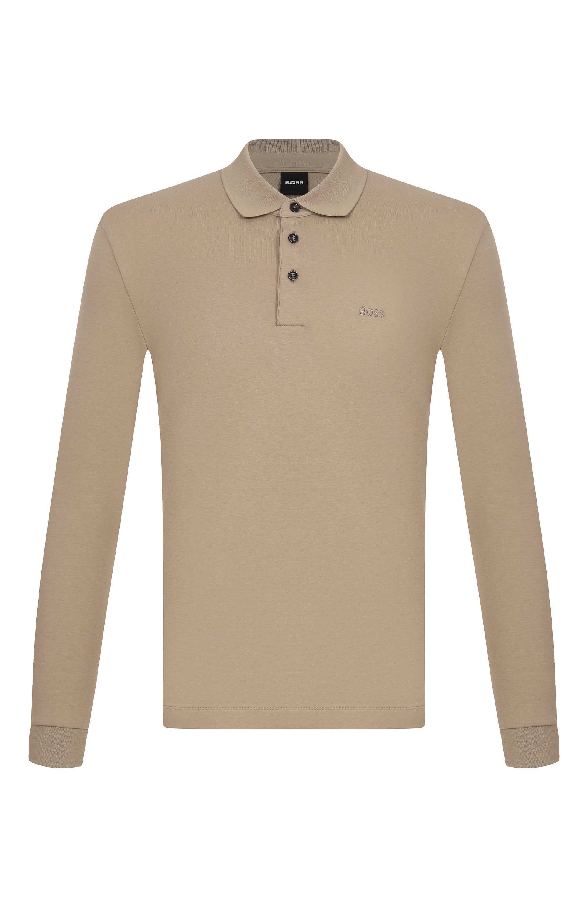 Хлопковое поло BOSS, арт. 50468392, фото 1