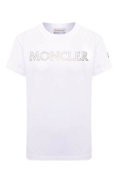 Женская хлопковая футболка MONCLER, арт. H1-093-8C000-13-829FB