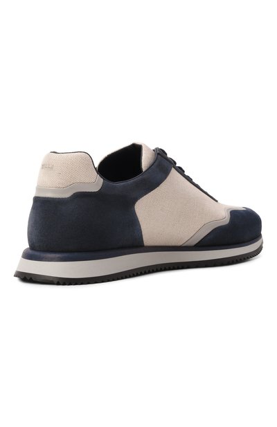 Комбинированные кроссовки ZILLI, арт. H0292AM1251VTRR10, фото 4