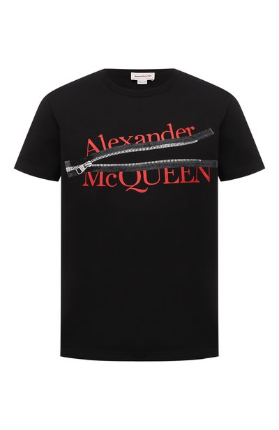 Хлопковая футболка ALEXANDER MCQUEEN, арт. 688189/QSZ8A, фото 1
