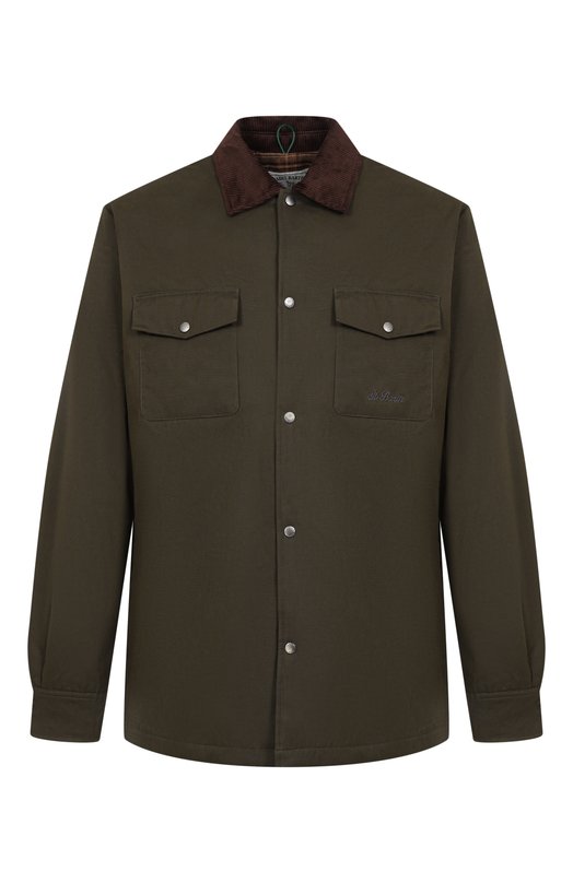 Куртка-рубашка MC2 Saint Barth BEX003-00011I/BEXLEY WAX Зелёный BEX003-00011I/BEXLEY WAX