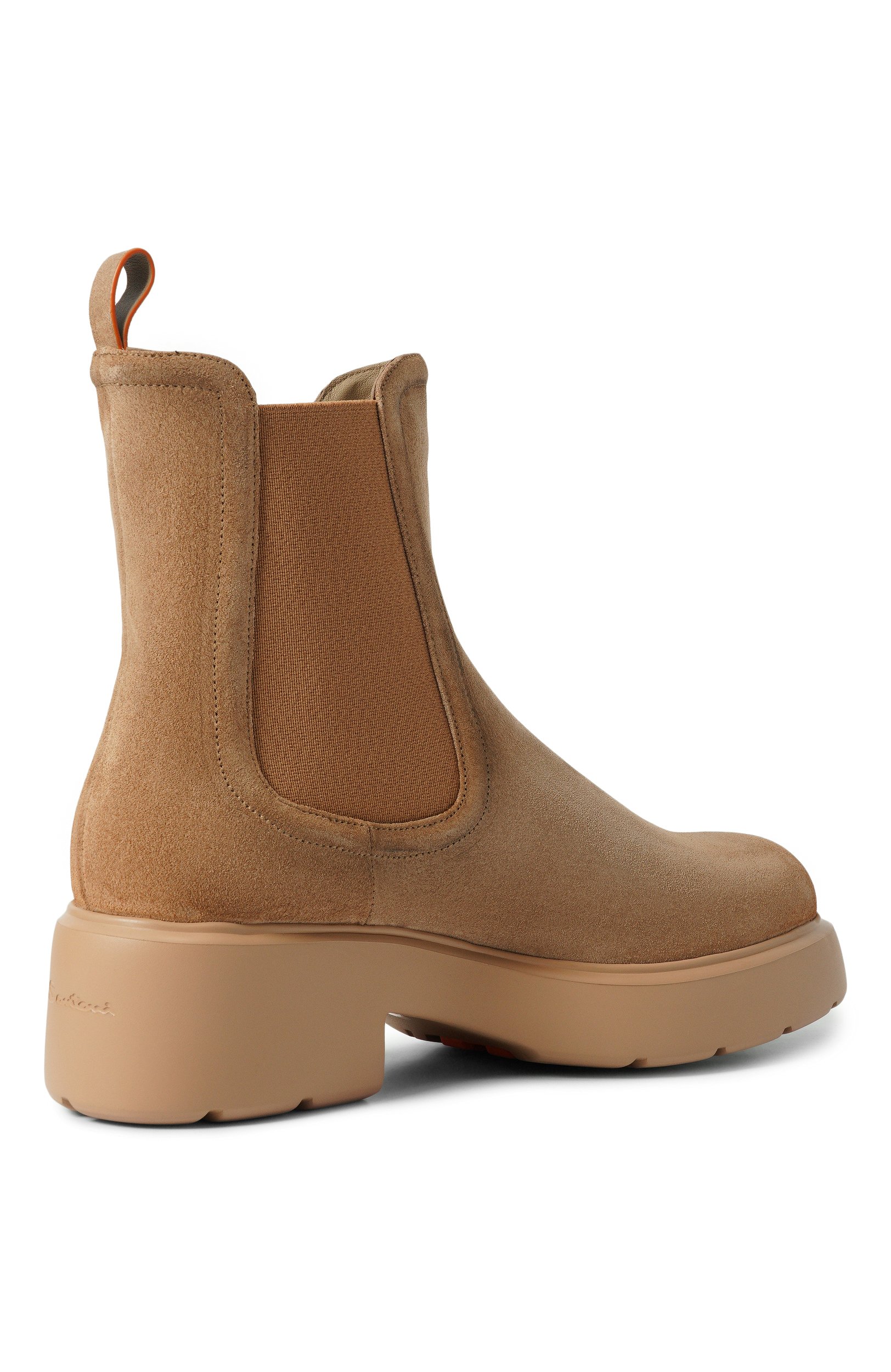 Замшевые челси easy SANTONI бежевого цвета по цене 112000 руб., арт. WTEG72486PKVHHLW, фото 5 Замшевые челси easy SANTONI, арт. WTEG72486PKVHHLW, фото 5