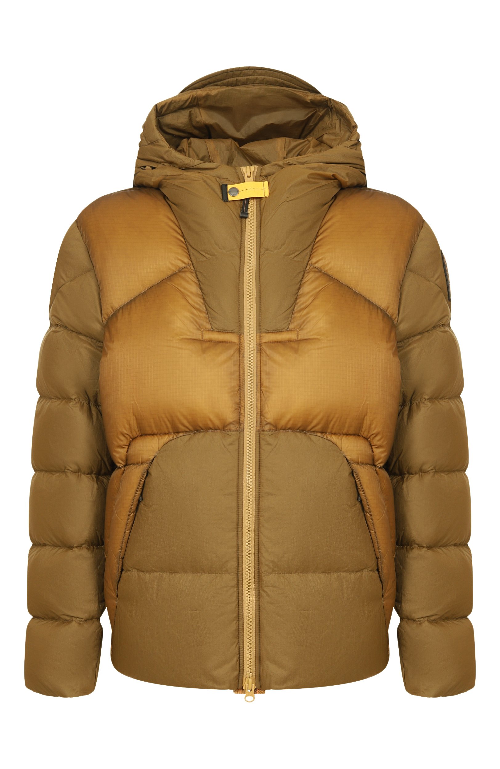 Пуховик PARAJUMPERS светло-коричневого цвета по цене 108000 руб., арт. 26WMPMPUMU02, фото 1 Пуховик PARAJUMPERS, арт. 26WMPMPUMU02, фото 1