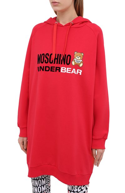 Хлопковое худи MOSCHINO, арт. A1724/9006, фото 3
