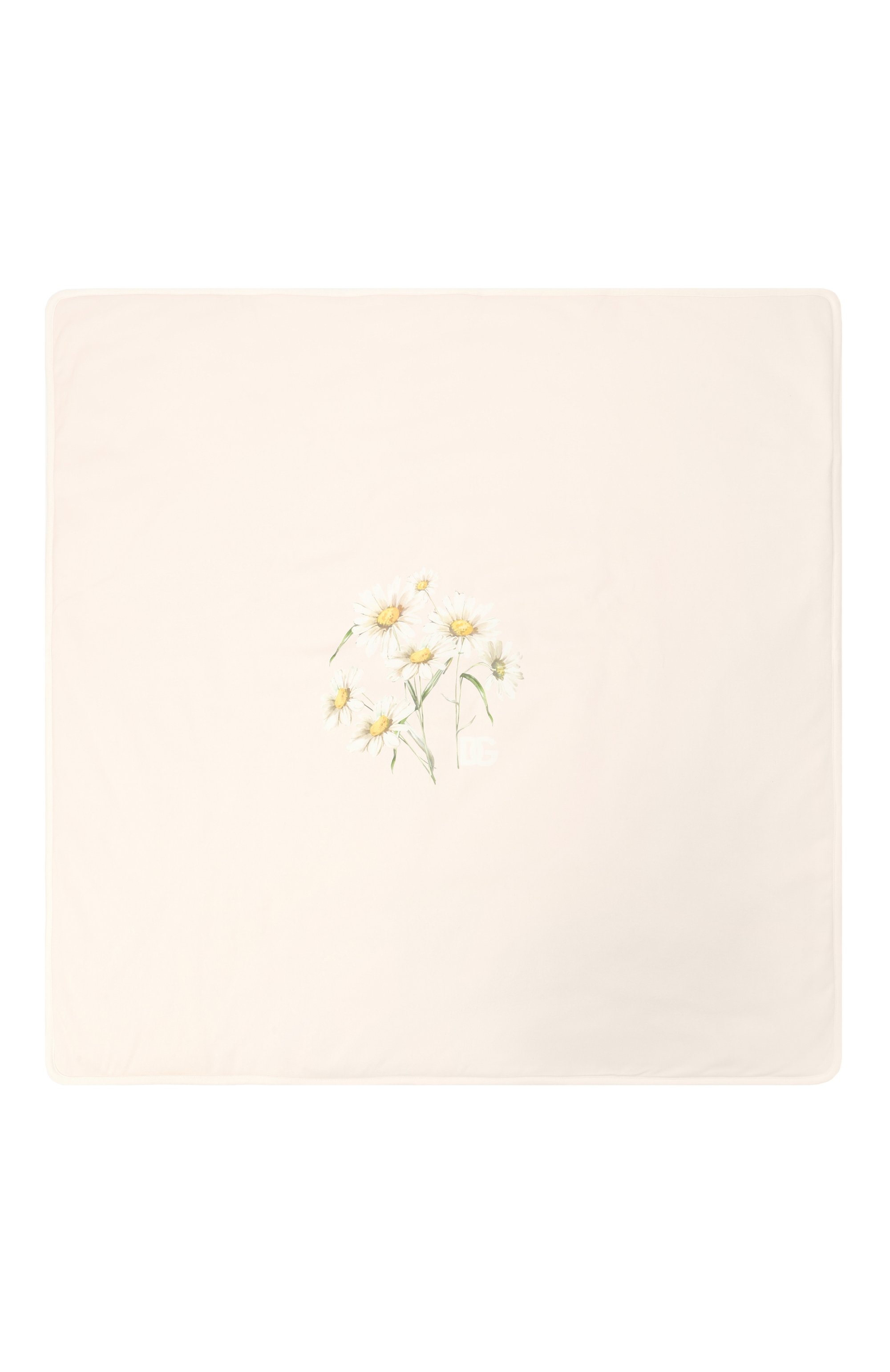 Хлопковое одеяло DOLCE & GABBANA светло-розового цвета по цене 34250 руб., арт. LNJAE7/II7I0, фото 3 Хлопковое одеяло DOLCE & GABBANA, арт. LNJAE7/II7I0, фото 3