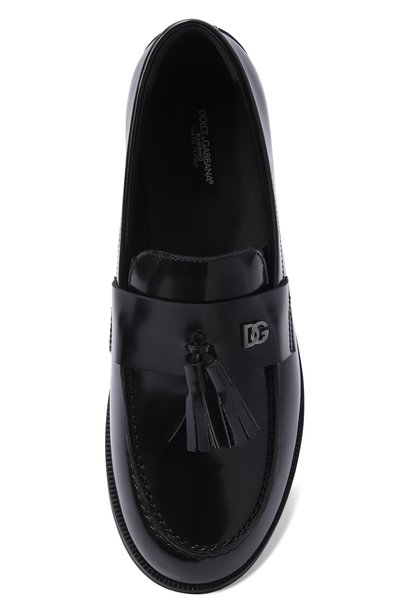 Кожаные лоферы DOLCE & GABBANA, арт. DA5363/A3L81_001, фото 4
