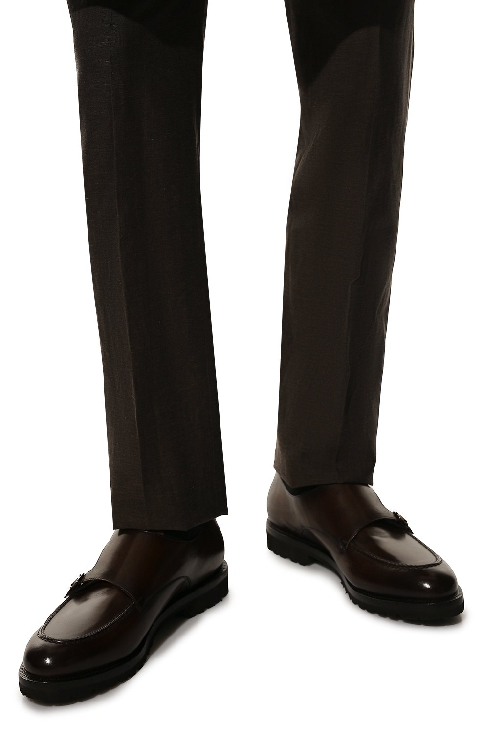 Кожаные монки BARRETT, арт. 202U044.34/BETIS CREAM, фото 3