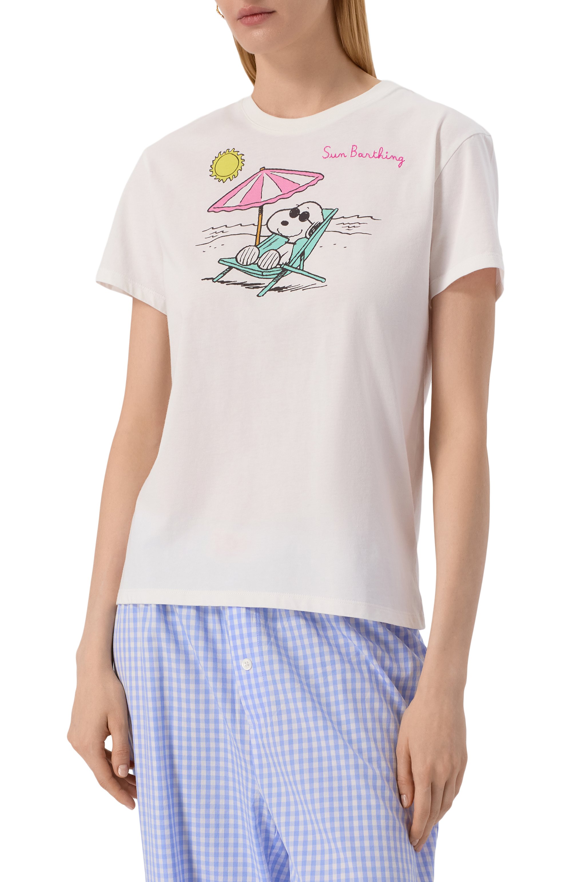 Хлопковая футболка MC2 SAINT BARTH, арт. STBW EMILIE/06670H, фото 3