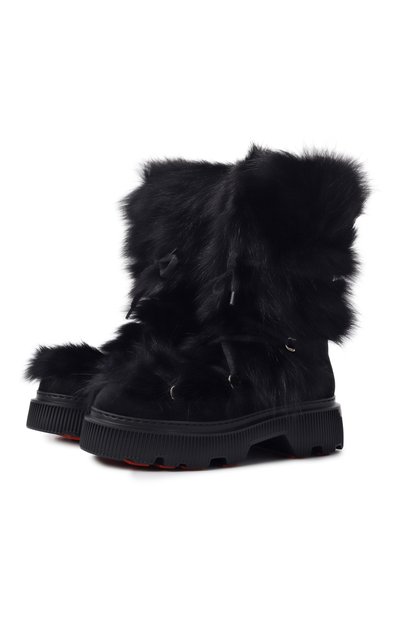 Женские комбинированные полусапоги SANTONI, арт. WTCG71968GA2AHFT