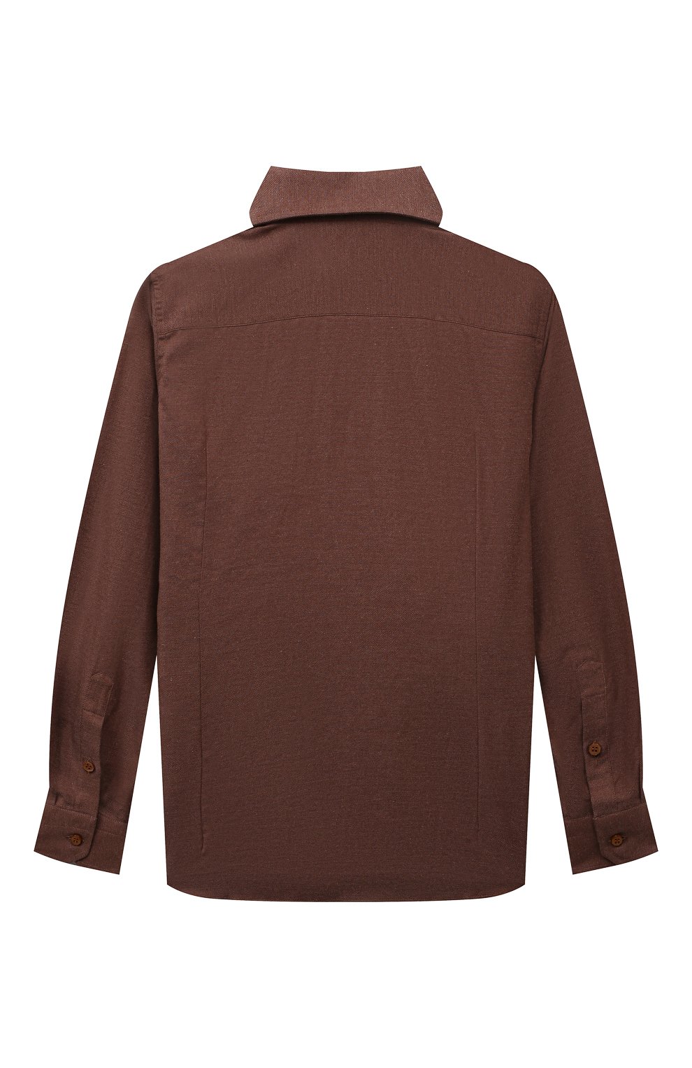 Хлопковая рубашка STEFANO RICCI JUNIOR коричневого цвета по цене 24050 руб., арт. YC003426/M2600, фото 2 Хлопковая рубашка STEFANO RICCI JUNIOR, арт. YC003426/M2600, фото 2