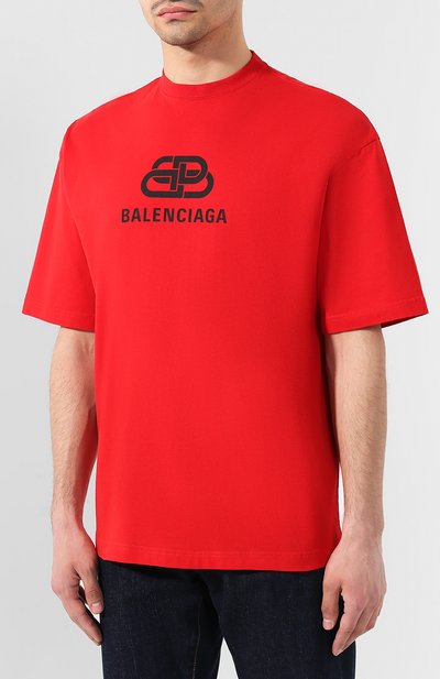 Хлопковая футболка BALENCIAGA, арт. 578139/TEV48, фото 3