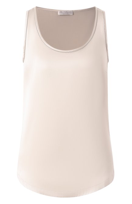 Женский шелковый топ BRUNELLO CUCINELLI, арт. M0C59B1009