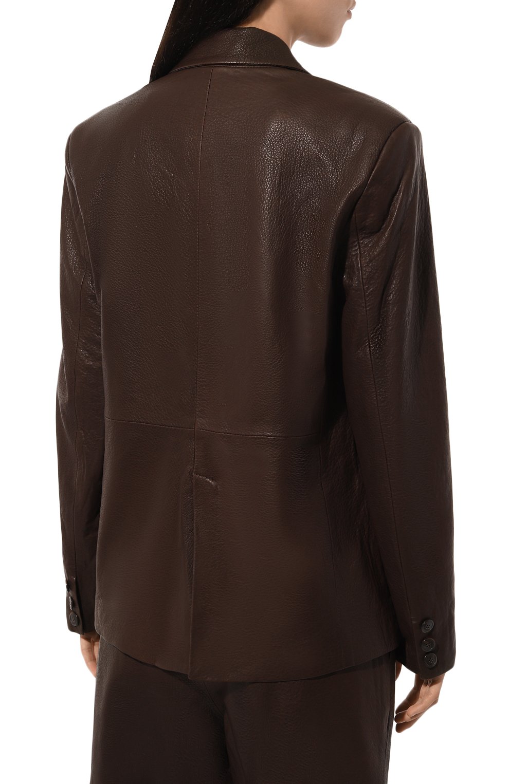 Кожаный жакет HALFBOY, арт. HFW241WLBL176, фото 4