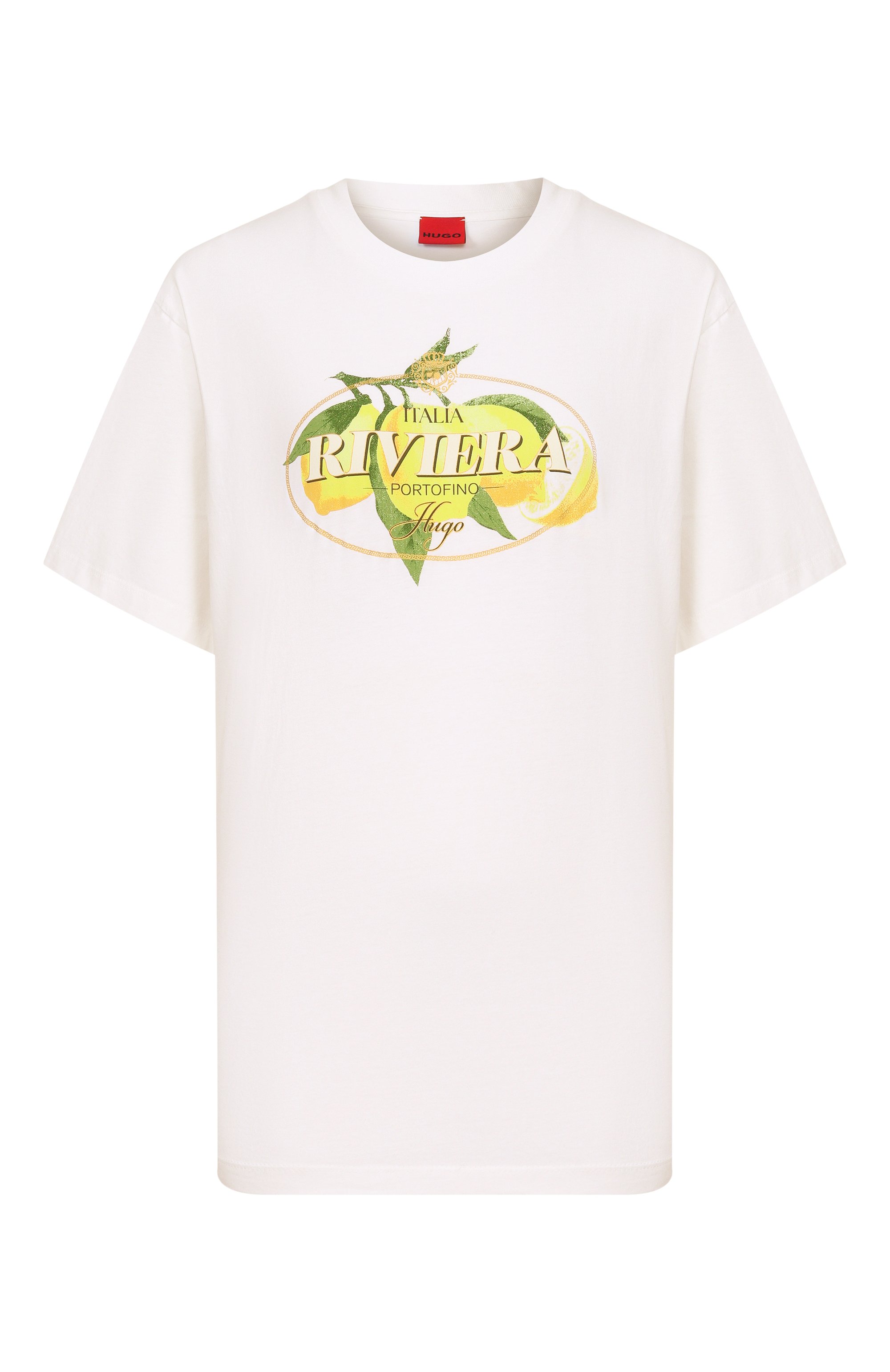 Хлопковая футболка HUGO, арт. 50561264, фото 1