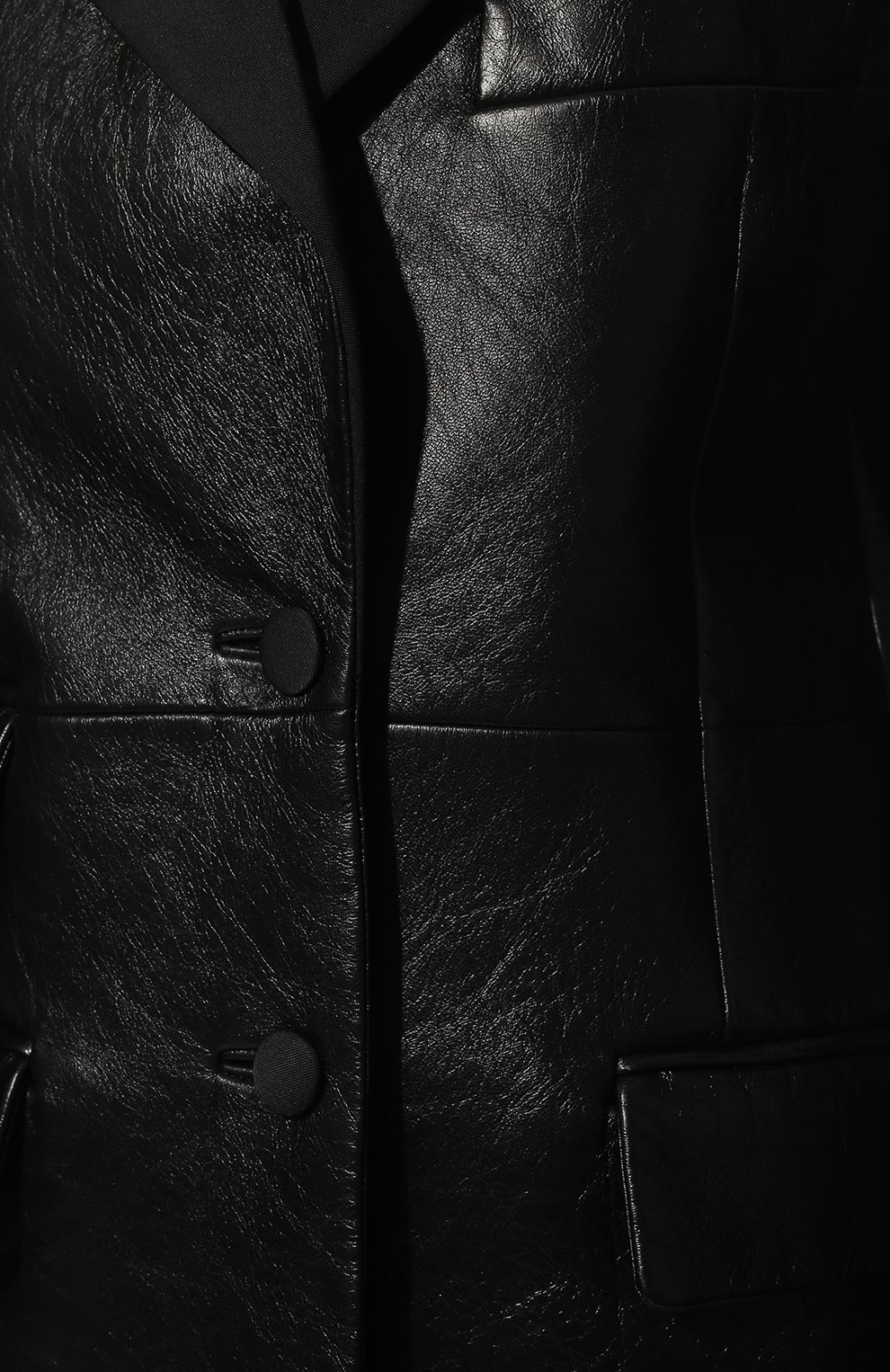 Кожаный жакет MIU MIU, арт. MPG447-1SNT-F0002, фото 5