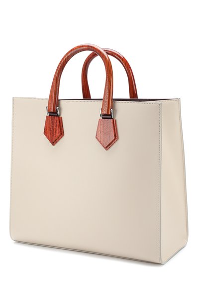 Кожаная сумка-шопер design logo DOLCE & GABBANA, арт. BM1810/AX308, фото 3